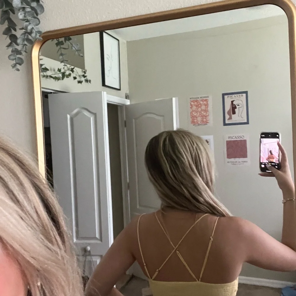 Free People fabric soft crochet
